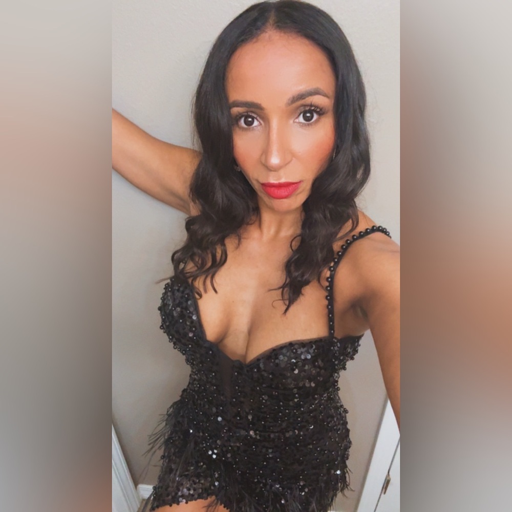 Fashion Nova Black Sequin Mini Dress - Picture 4 of 4